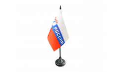 Tischflagge Fanflagge Russland Rossiya