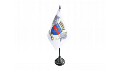 Tischflagge Frankreich Saint-Barthélemy