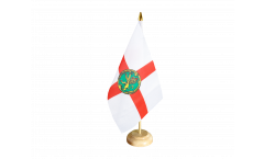 Tischflagge Großbritannien Alderney