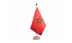 Tischflagge Marokko