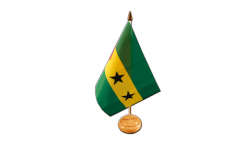 Tischflagge Sao Tome und Principe