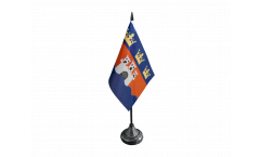 Tischflagge Schweden Provinz Jönköpings län
