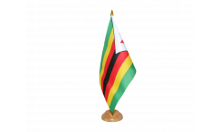 Tischflagge Simbabwe