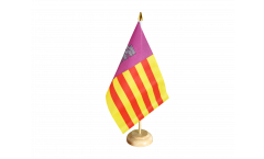 Tischflagge Spanien Mallorca