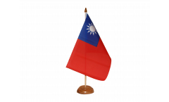 Tischflagge Taiwan