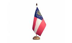 Tischflagge USA Georgia