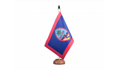 Tischflagge USA Guam