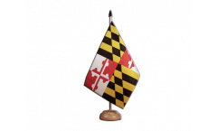 Tischflagge USA Maryland