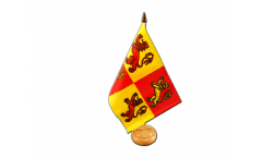Tischflagge Wales Royal Owain Glyndwr