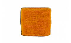 Schweißband Einfarbig Orange - 7 x 8 cm