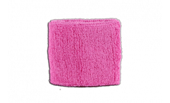 Schweißband Einfarbig Pink - 7 x 8 cm