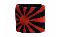 Schweißband Rot-Schwarz - 7 x 8 cm