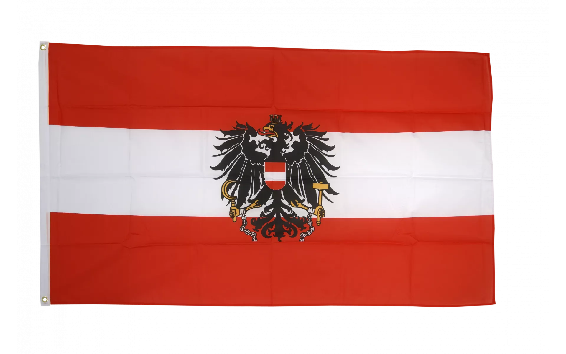 Flagge  Fahne Österreich mit Adler günstig kaufen 